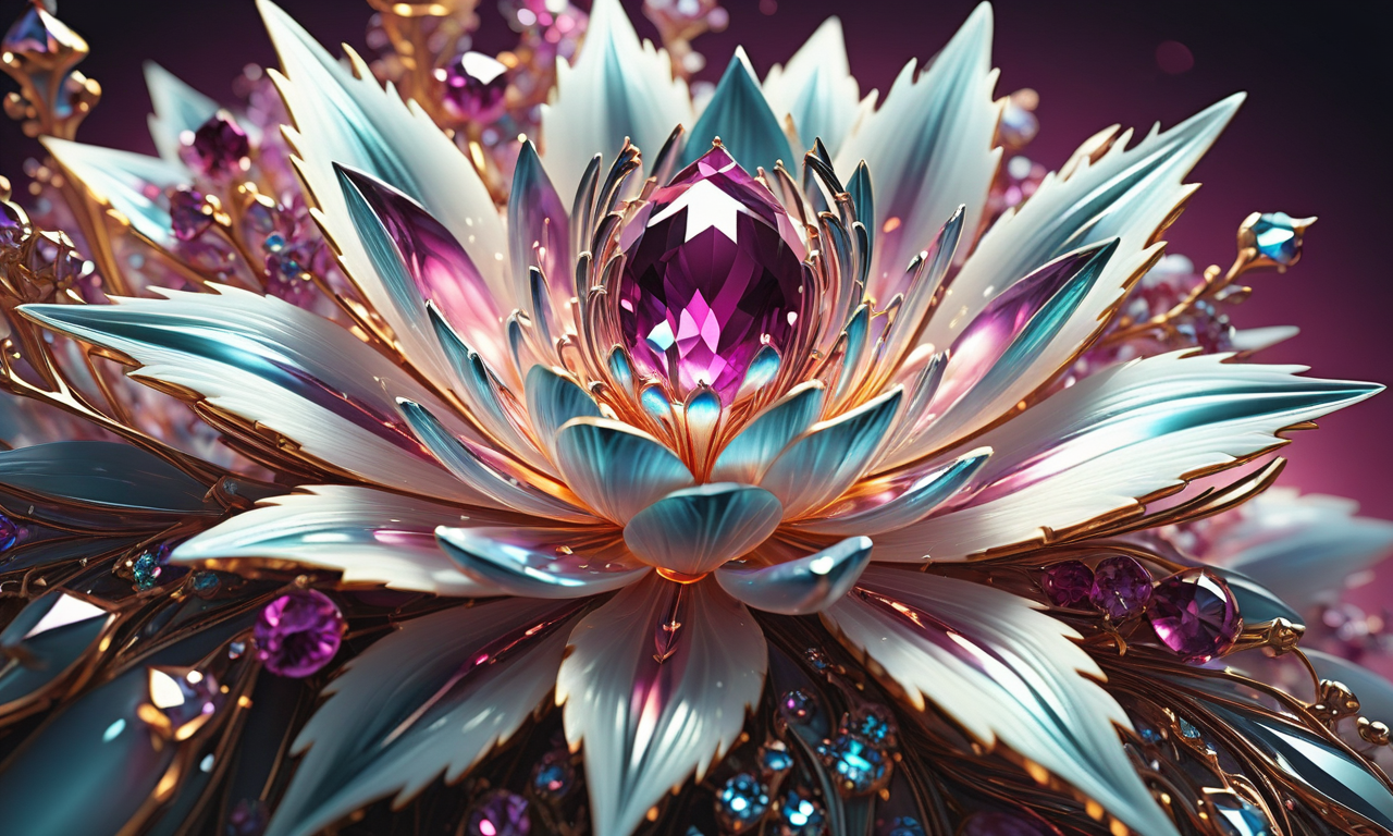 Weekly Wildcards #2 - 3D Opalescent Fractal