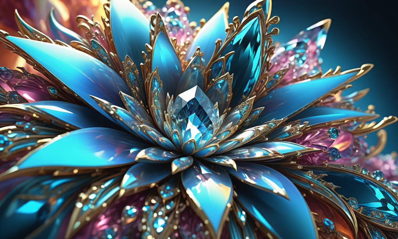 Weekly Wildcards #2 - 3D Opalescent Fractal